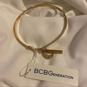 BCBGeneration Gold Inspirational Bracelet